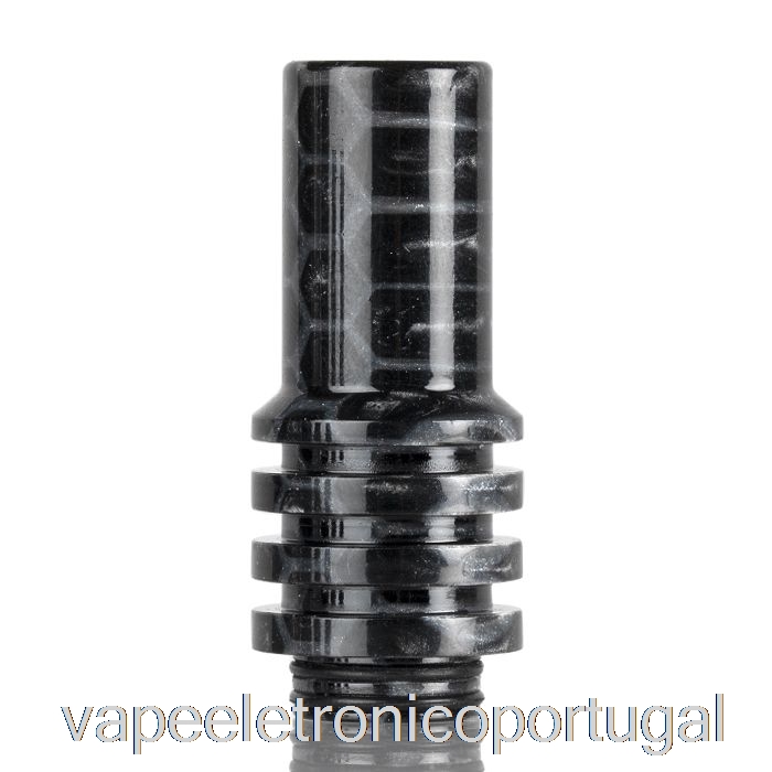 Vape Eletronico 510 Chaminé Pele De Cobra Gotejamento Preto